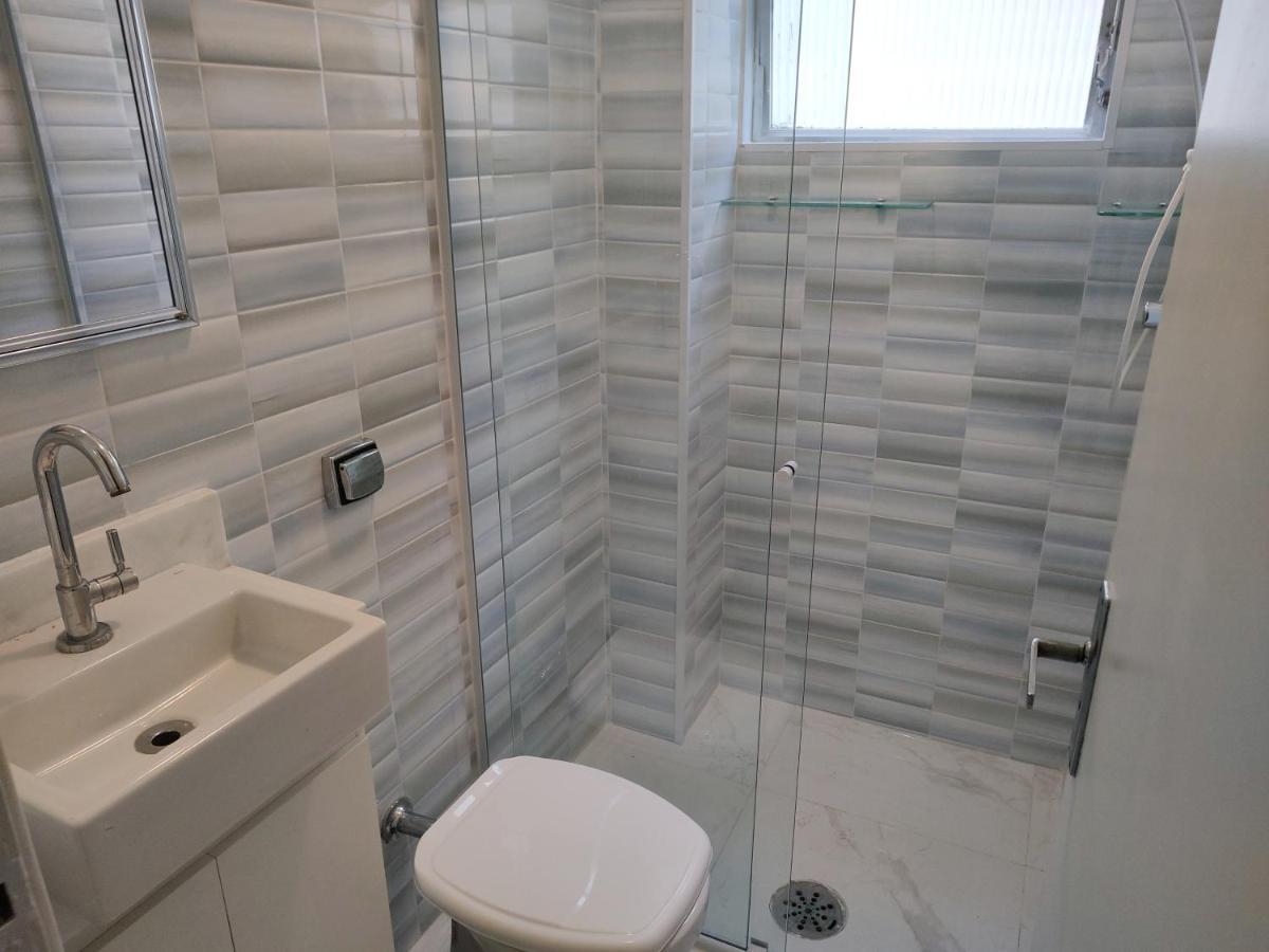 Apartamento Na Praia Do Gonzaga Santos  Luaran gambar