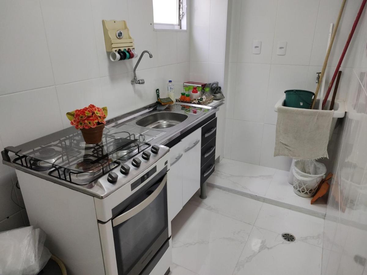 Apartamento Na Praia Do Gonzaga Santos  Luaran gambar